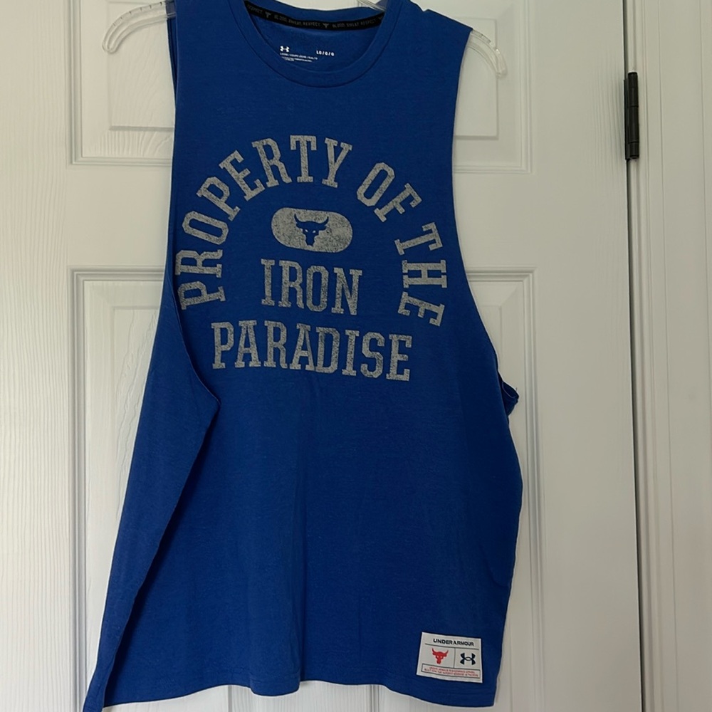 💙Under Armour Men’s Project Rock Muscle Tank💙